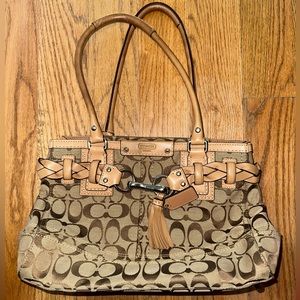 Coach Handbag Tan